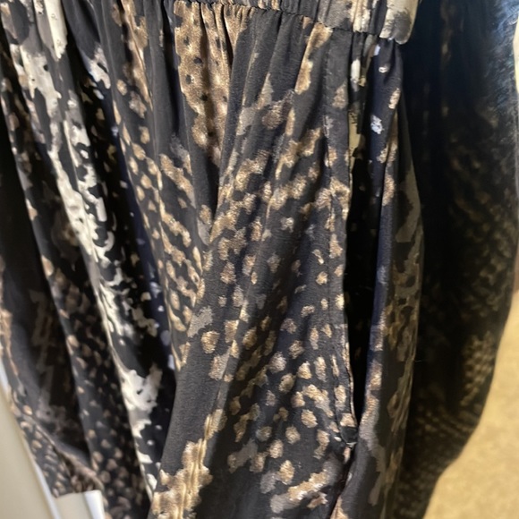 Express Snake Print Pocketed Mini Dress ~ X-Small - Picture 4 of 4